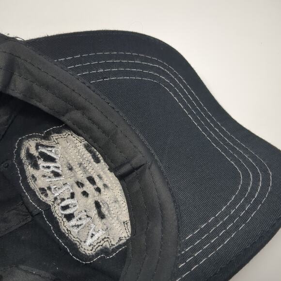 Arizona Wild And Free The Grand Canyon State Baseball Cap Black OS Distressed - Picture 7 of 8